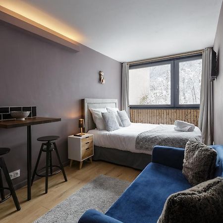 Beautiful Mountain View Studio By The Lake Chamonix Mont Blanc Exterior foto