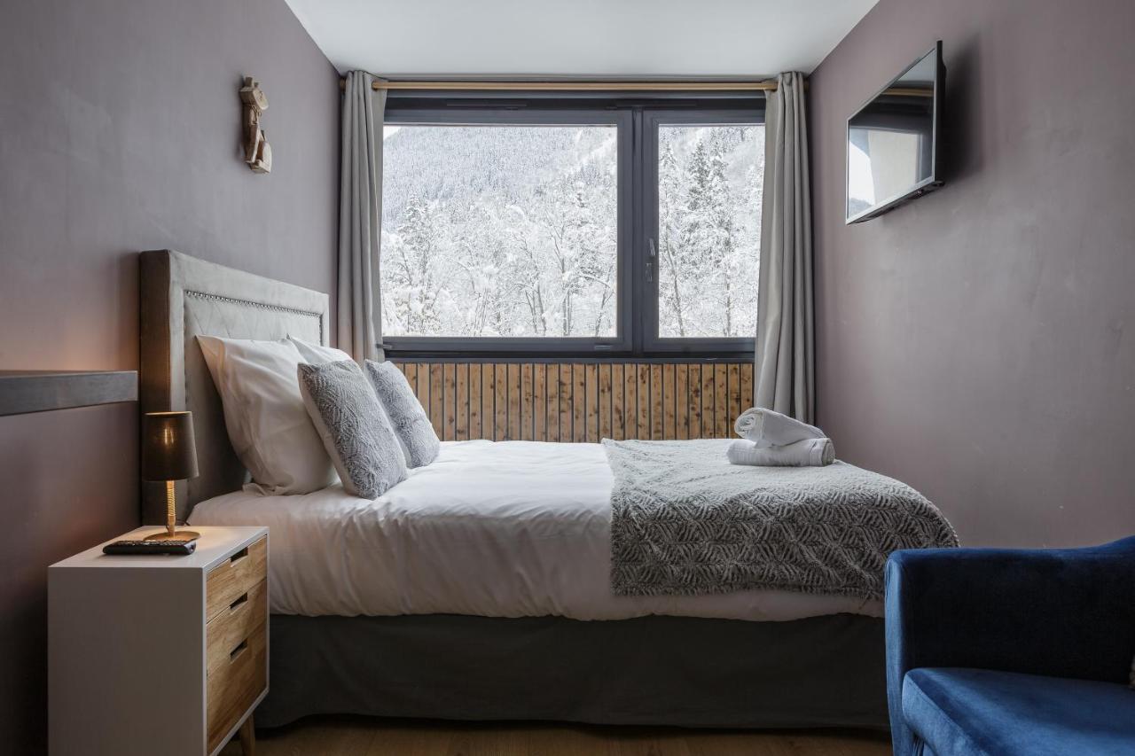 Beautiful Mountain View Studio By The Lake Chamonix Mont Blanc Exterior foto