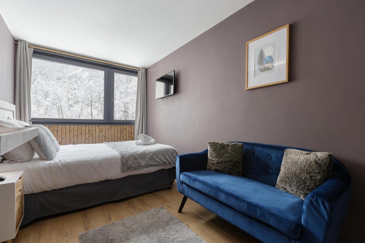 Beautiful Mountain View Studio By The Lake Chamonix Mont Blanc Exterior foto